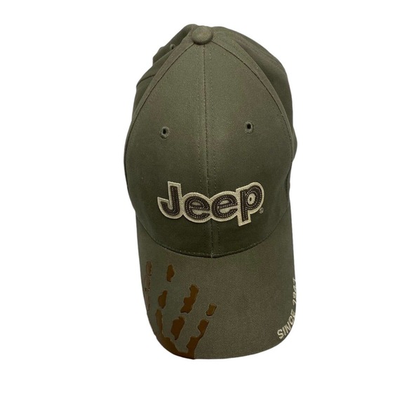 Jeep Other - Jeep Unisex Cap Baseball Classic Sport Casual Embroidery Green Hat Handprint